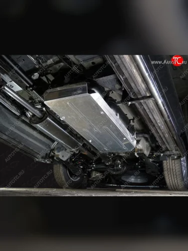 Защита бака (2WD, алюминий) TCC Hyundai Starex/Grand Starex/H1  TQ (2017-2022) 2-ой рестайлинг