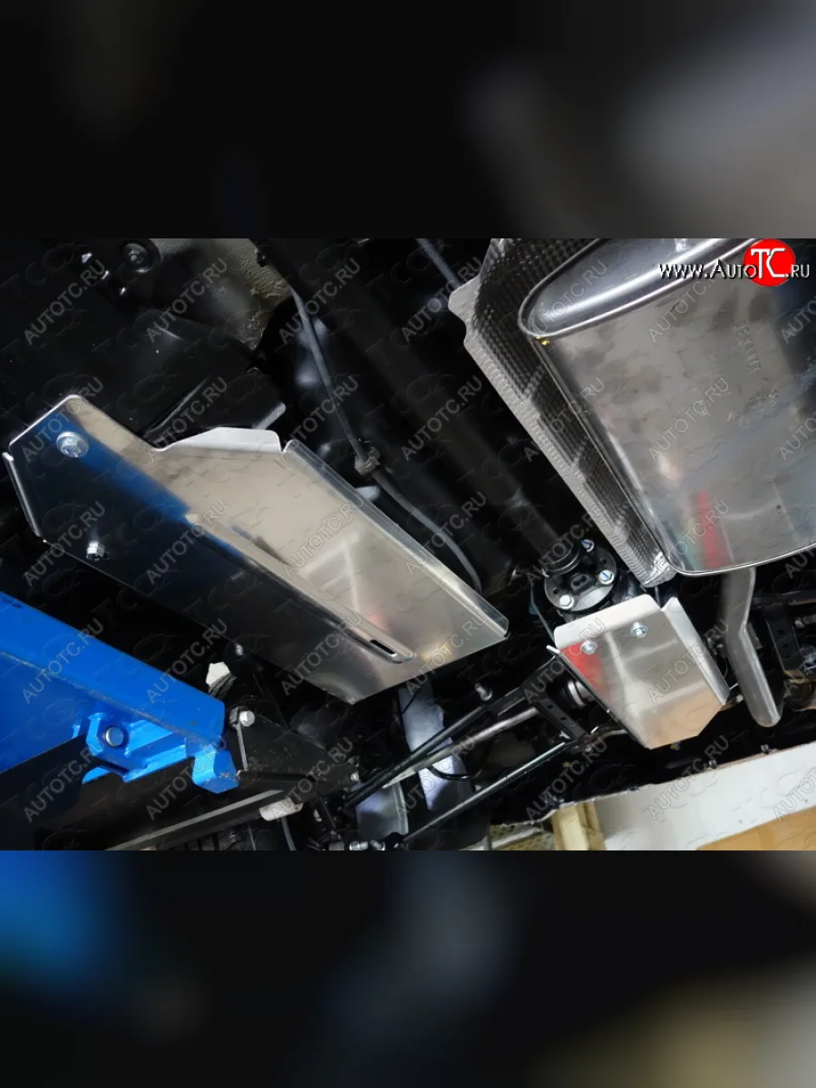 Защита бака (алюминий) TCC Renault Kaptur рестайлинг (2020-2022)  в Керчи Республика Крым