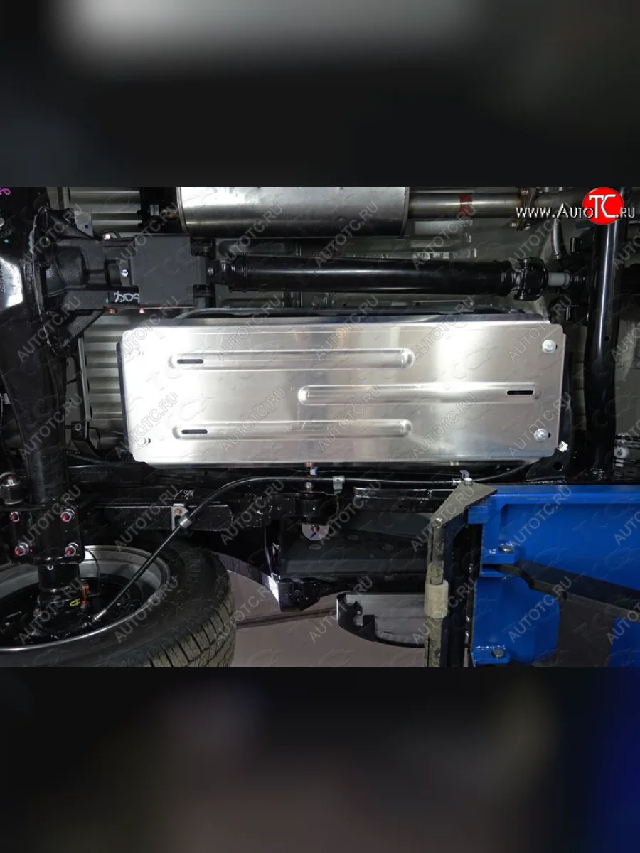 Защита бака (MT/AT, алюминий) TCC Fiat Fullback (2016-2018)  в Перми Пермском крае