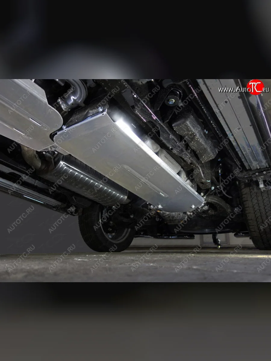 Защита бака (алюминий) TCC INFINITI QX80 Z62 1-ый рестайлинг (2014-2018)  в Керчи Республика Крым