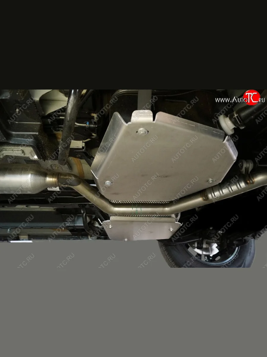 Защита бака (4WD, алюминий, 2 штуки) TCC Haval Dargo (2022-2025)  в Перми Пермском крае