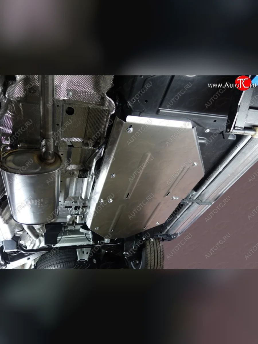 Защита бака (2 штуки, алюминий) TCC Volkswagen Multivan T6.1 рестайлинг (2019-2025)  в Перми Пермском крае