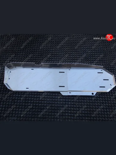 Защита бака (2 штуки, алюминий) TCC Nissan Pathfinder  R52 (2012-2017) дорестайлинг