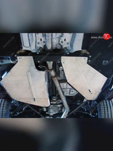 Защита бака (2 штуки, алюминий) TCC Audi Q8  4MN (2018-2022)