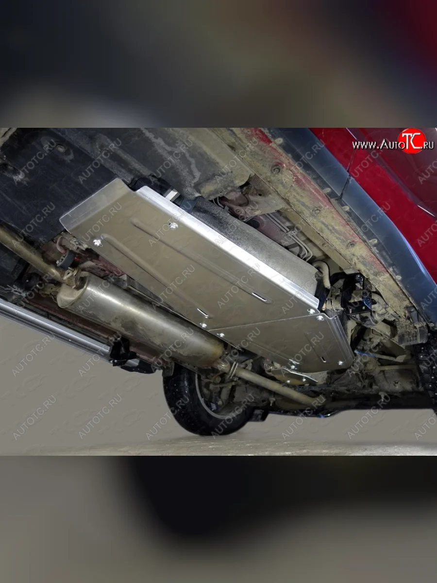 Защита бака (кроме F-Sport, 2 штуки, алюминий) TCC Lexus NX300h Z10 дорестайлинг (2014-2017)  в Самаре Самарской области