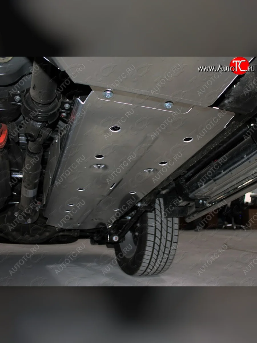 Защита бака (V-2.0 TD, V-2.0 бензин, алюминий) TCC Haval H9 1-ый рестайлинг (2017-2019)  с доставкой в г. Керчь