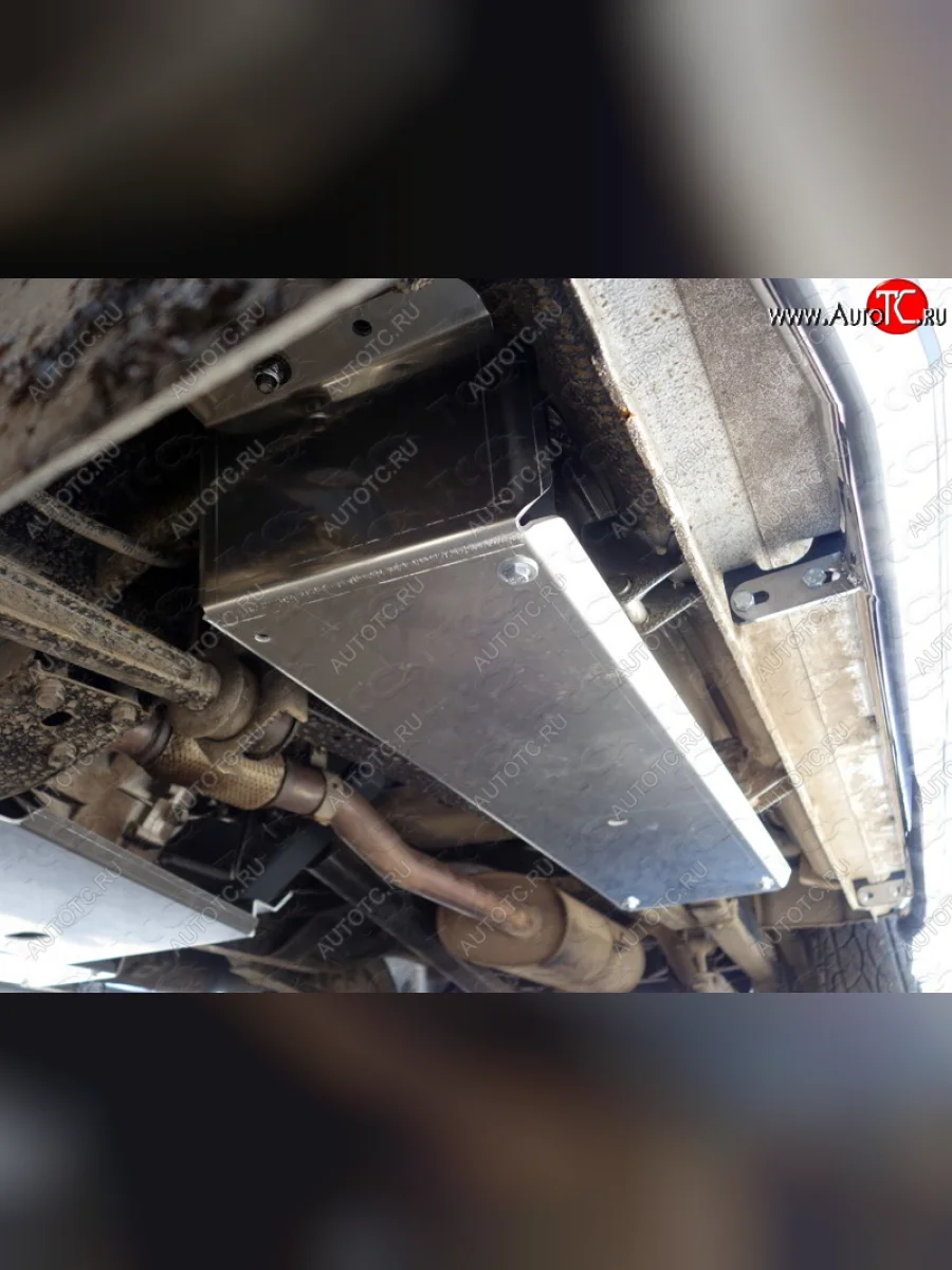 Защита бака (2 штуки, алюминий) TCC Уаз Патриот 23632 1 рестайлинг пикап (2014-2016)  в Перми Пермском крае