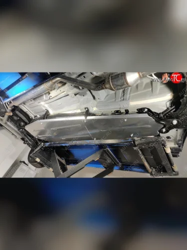 Защита бака и адсорбера (2WD, алюминий, 3 штуки) TCC Changan CS75 (2018-2022) 1-ый рестайлинг