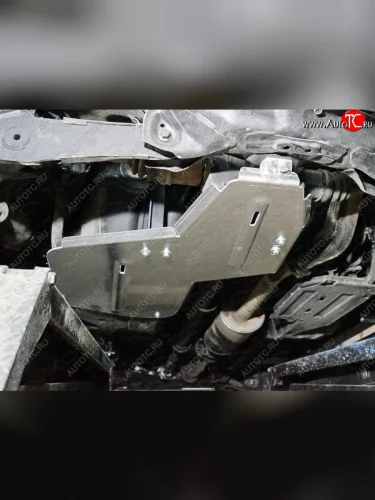 Защита бака и заднего дифференциала (V-1.5 Turbo MT, алюминий) TCC Haval H6 дорестайлинг (2016-2019)