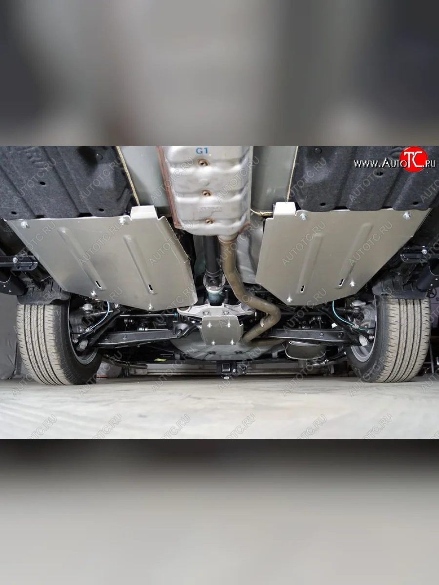 Защита бака (правая, алюминий) ТСС  Subaru XV (2017-2025) GT/G24  в Самаре Самарской области