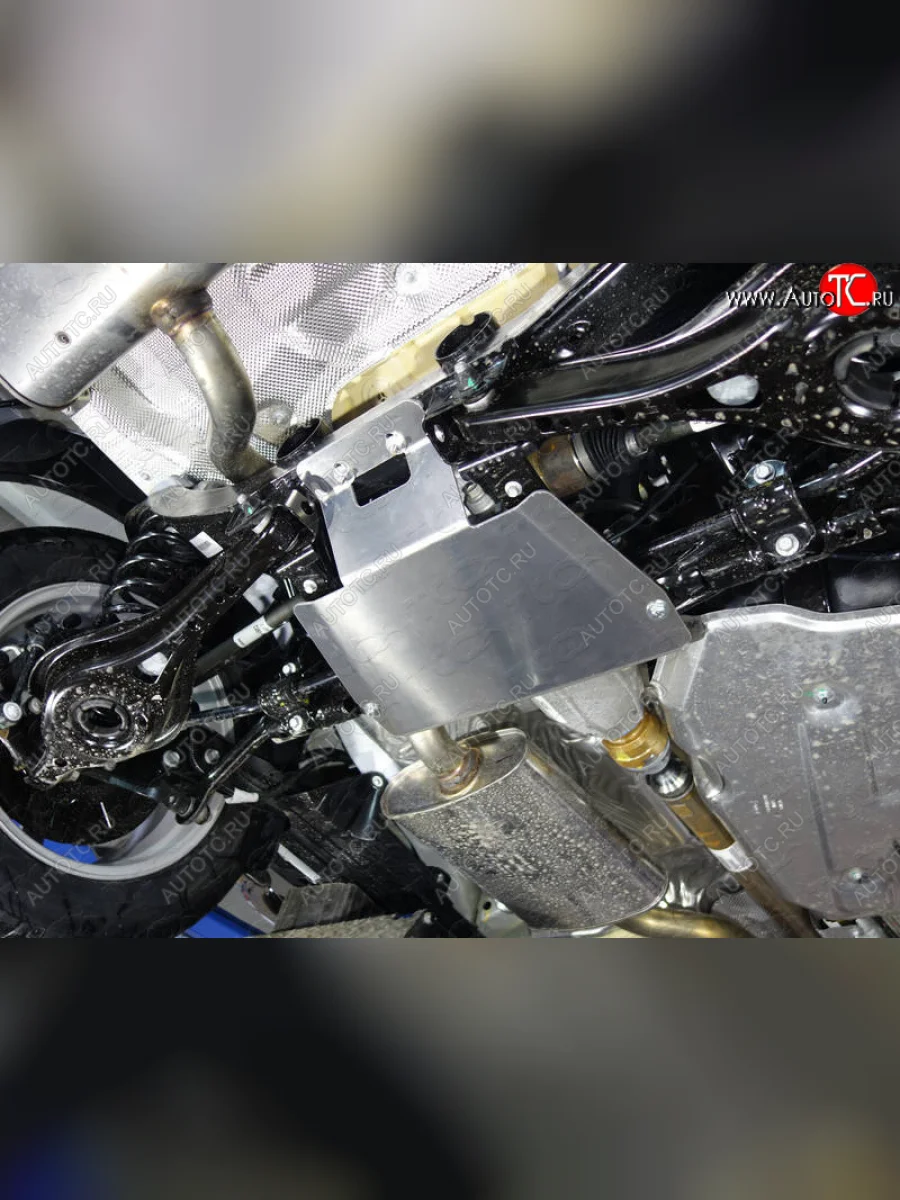 Защита заднего редуктора (алюминий) TCC  Ford Kuga (2016-2019) 2  в Воронеже Воронежской области