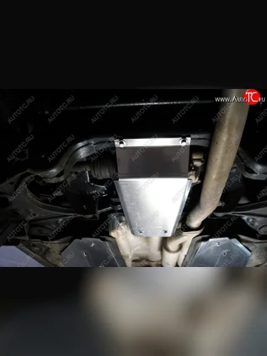 Защита заднего редуктора (4WD 3D, алюминий) TCC GENESIS GV80  1 JK1 (2020-2022) дорестайлинг