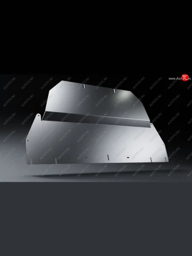 Защита картера двигателя (алюминий) TCC Audi A4  B9 (2016-2020) дорестайлинг,седан