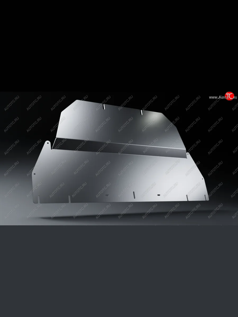 Защита картера двигателя (алюминий) TCC Audi A4 B9 дорестайлинг,седан (2016-2020)  в Керчи Республика Крым