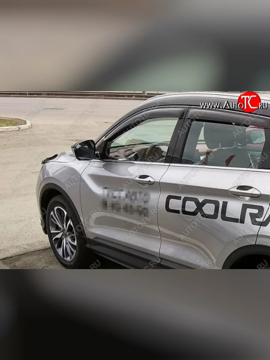 Дефлекторы окон SIM  Geely Coolray (2018-2023) SX11  в Воронеже Воронежской области