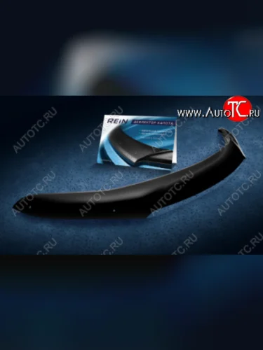 Дефлектор капота (ЕВРО крепеж) REIN Nissan Primera  2 P11 (1999-2003) седан рестайлинг, универсал рестайлинг, хэтчбэк рестайлинг