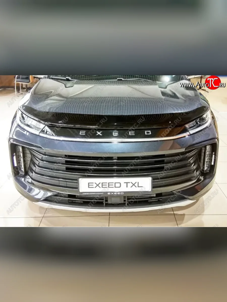 Дефлектор капота SIM  EXEED TXL (2020-2025)  с доставкой в г. Керчь