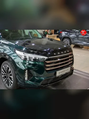 Дефлектор капота SIM EXEED VX (2020-2023) дорестайлинг