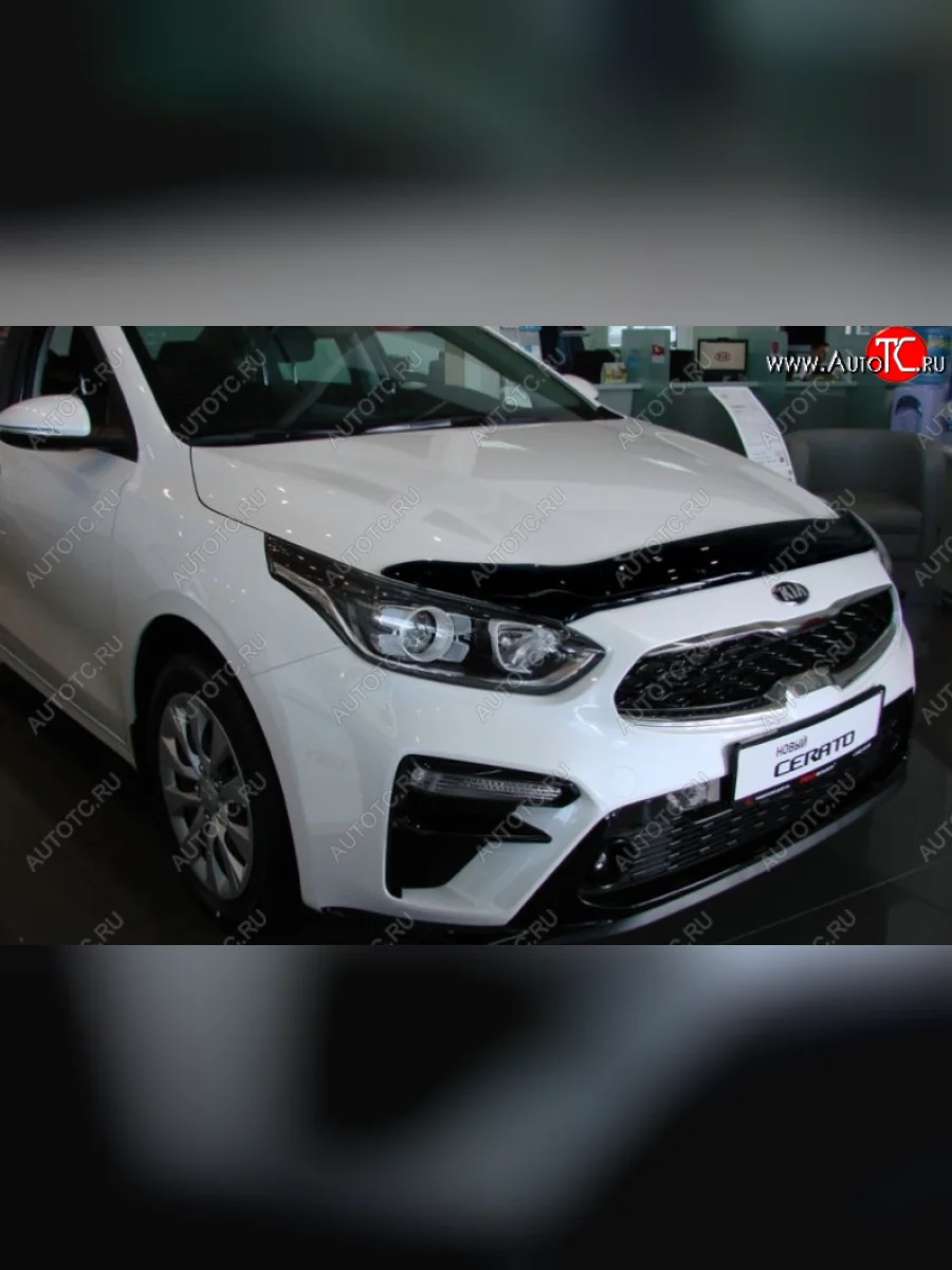 Дефлектор капота SIM  KIA Cerato (2018-2021) 4 BD  в Керчи Республика Крым