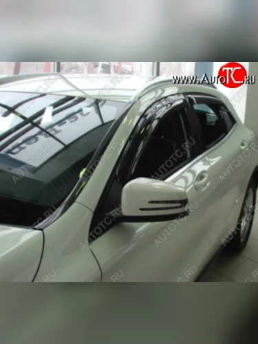 Дефлекторы окон SIM Mercedes-Benz GLA  X156 (2013-2020) дорестайлинг, рестайлинг
