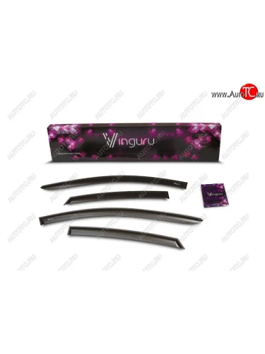 Дефлекторы окон Vinguru Лада ВАЗ Гранта  2190 - Гранта Спорт ( 2191,  2190)