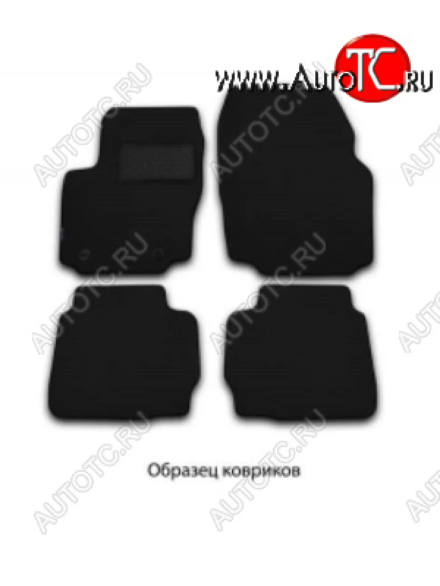 Комплект ковриков в салон (текстиль, чёрные) Autofamily  Changan CS35 (2012-2021)  в Керчи Республика Крым