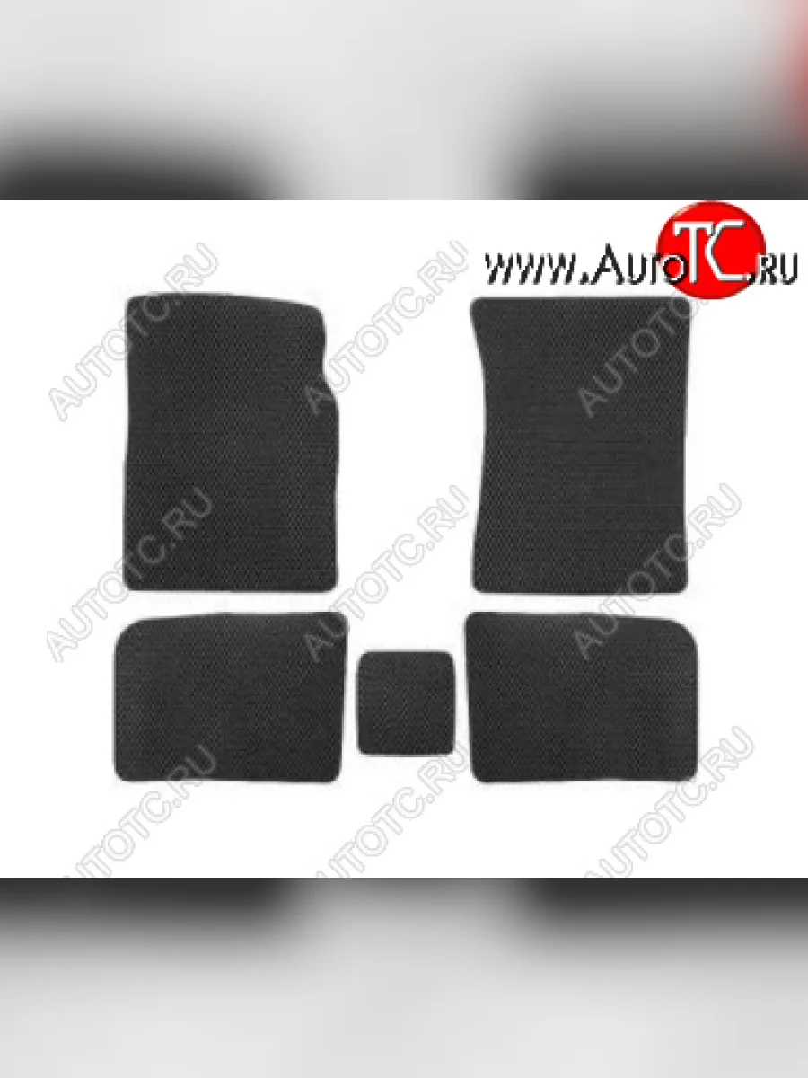 Комплект ковриков в салон (чёрные чёрная окантовка) Klever EVA  Лада ВАЗ  2101, 2102, 2103, 2104, 2105, 2106, 2107  в Самаре Самарской области