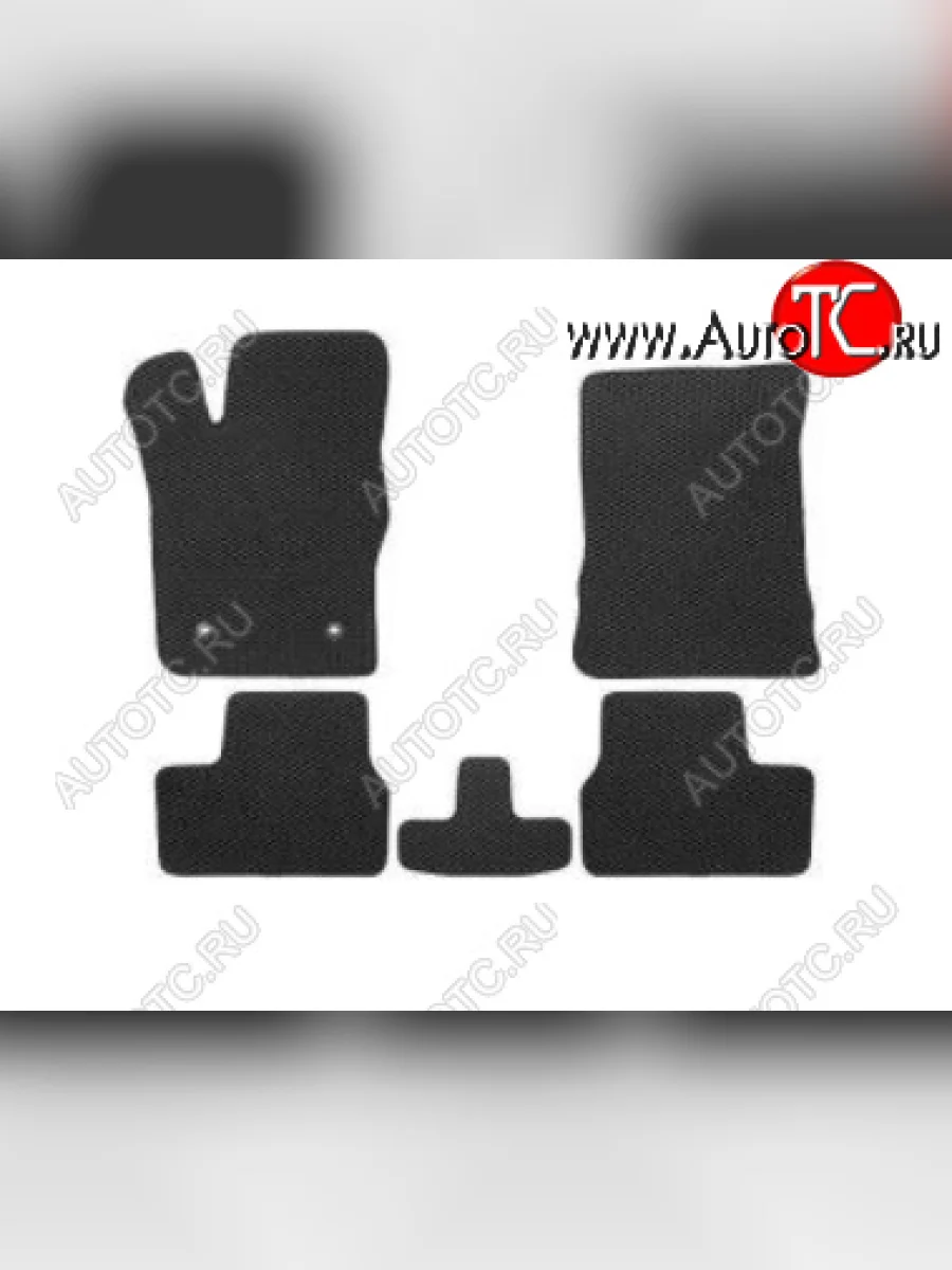Комплект ковриков в салон (чёрные чёрная окантовка) Klever EVA  Лада ВАЗ  Калина ( 1118,  1117,  1119,  2192,  2194), Калина Спорт ( 1119,  2192)  в Самаре Самарской области