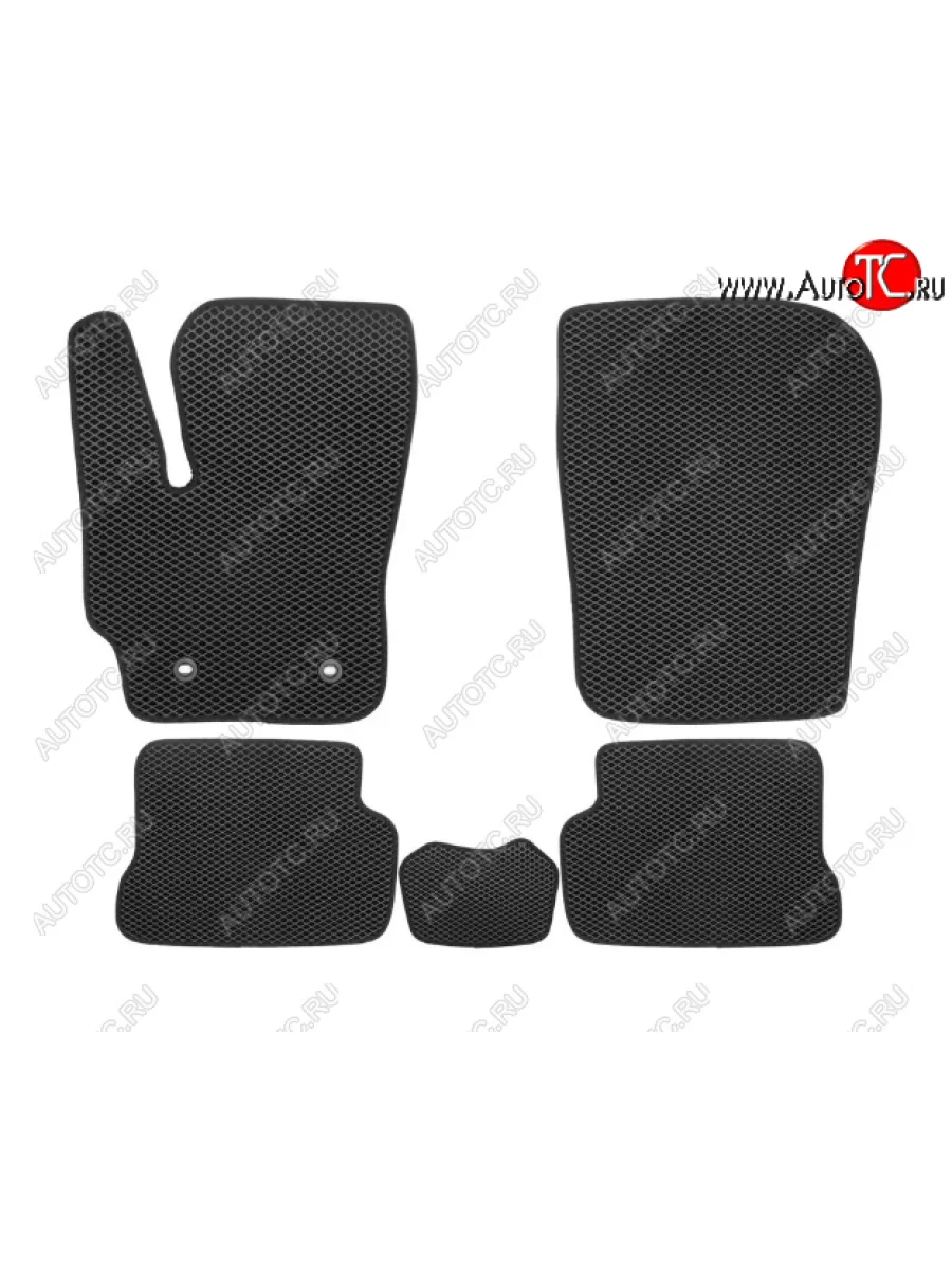 Комплект ковриков в салон (чёрные чёрная окантовка) Klever EVA Mazda 3/Axela BK дорестайлинг, хэтчбэк (2003-2006)  с доставкой в г. Керчь