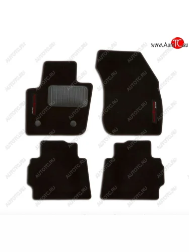 Комплект ковриков в салон (текстиль, чёрные) FORD Ford Mondeo  MK5 CD391 (2014-2025) дорестайлинг седан, рестайлинг, седан