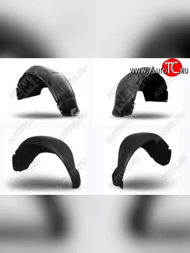 Комплект подкрылков (передние и задние, 4 штуки) MITSUBISHI Mitsubishi Outlander  GF (2014-2022) 1-ый рестайлинг, 2-ой рестайлинг, 3-ий рестайлинг