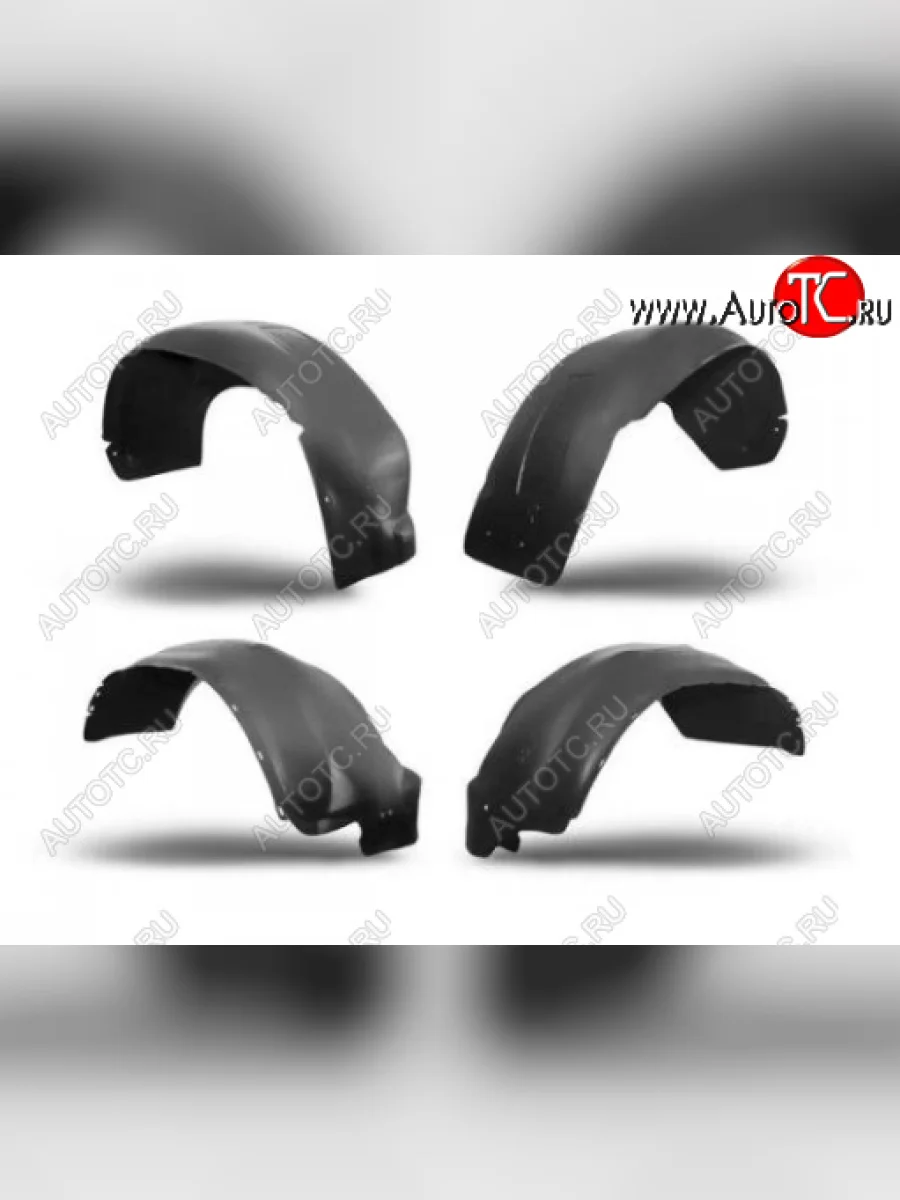 Комплект подкрылков (передние и задние, 4 штуки) TOTEM  Hyundai Sonata (2017-2019) LF  в Самаре Самарской области