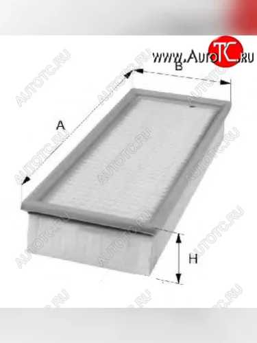 Фильтр воздушный VAG Volkswagen Transporter ( T5,  T6) (2003-2019) дорестайлинг, рестайлинг