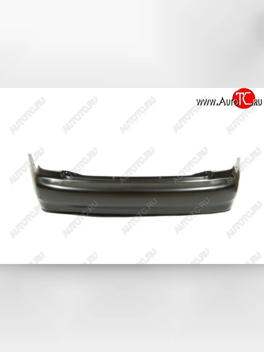 Бампер задний (с ушами) GAMMA Chevrolet Lanos T100 седан (2002-2017) (Неокрашенный)  в Самаре Самарской области
