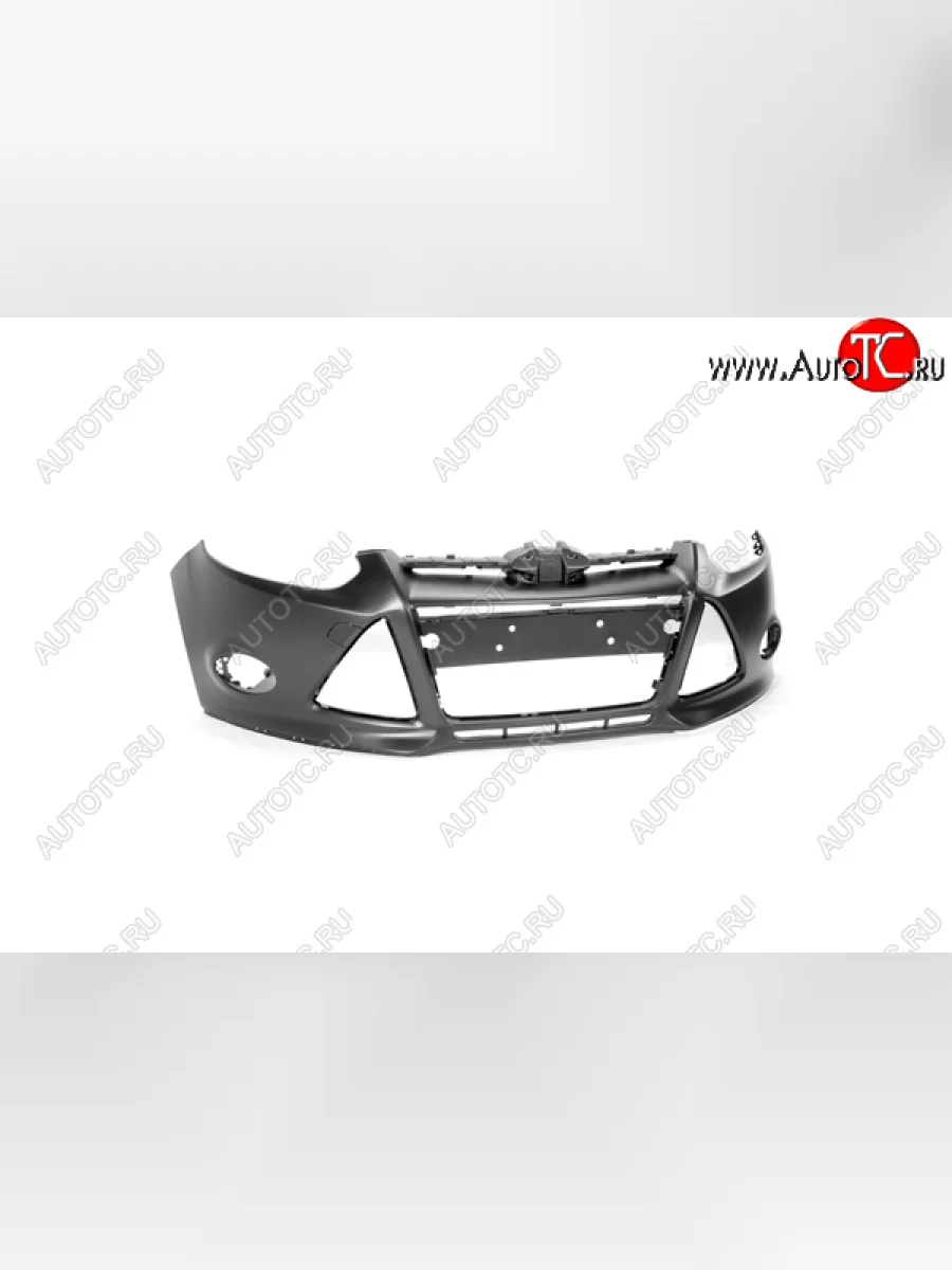 Бампер передний GAMMA Ford Focus 3 хэтчбэк дорестайлинг (2010-2015) (Неокрашенный)  с доставкой в г. Керчь