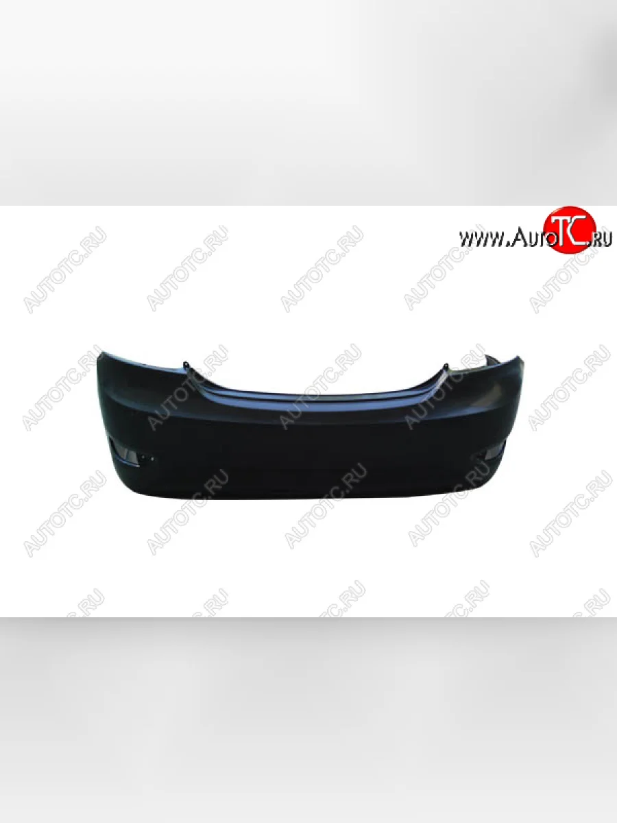 Бампер задний GAMMA Hyundai Solaris RBr хэтчбэк дорестайлинг (2010-2014) (Неокрашенный)  с доставкой в г. Пермь