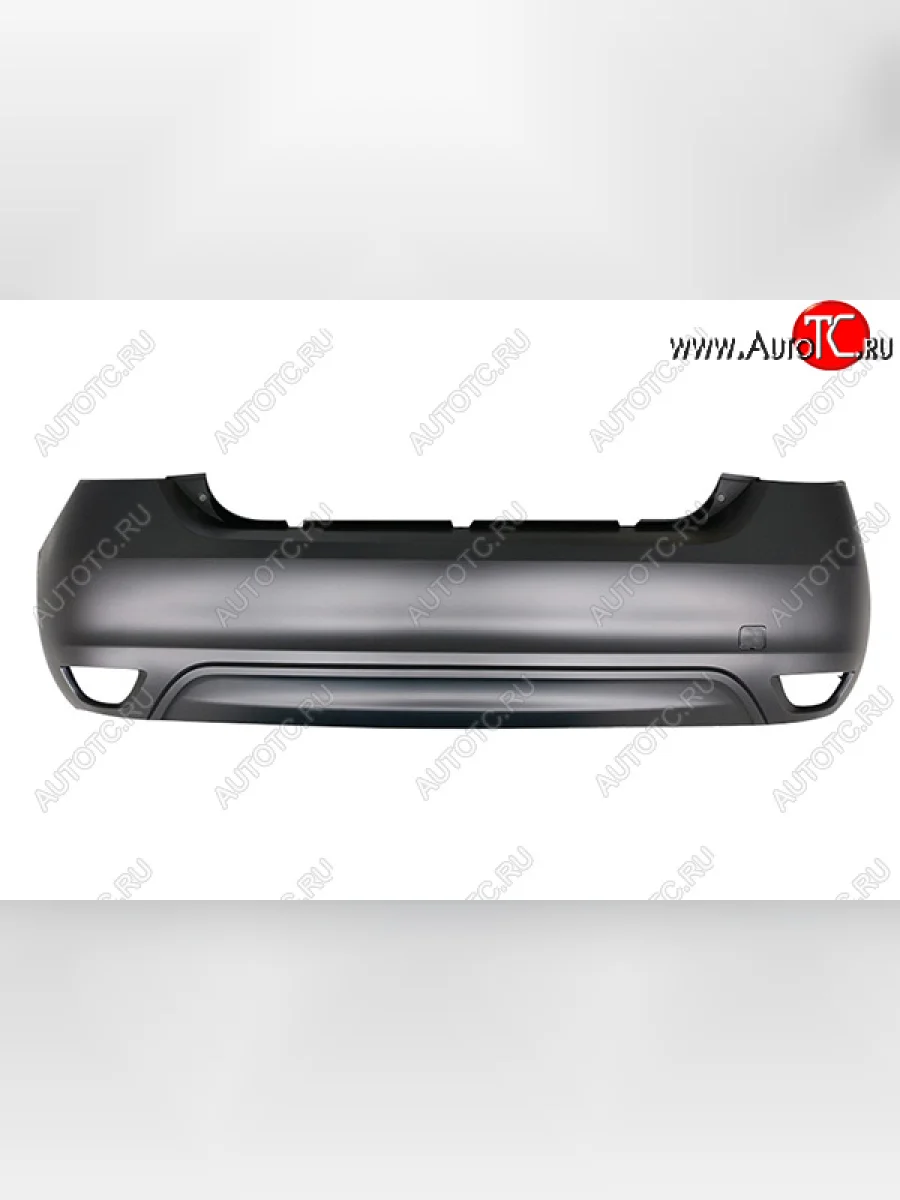 Бампер задний GAMMA Renault Logan 2 рестайлинг (2018-2025) (Неокрашенный)  с доставкой в г. Пермь