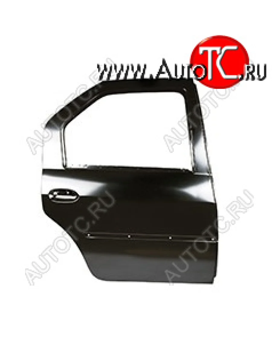 Правая дверь задняя (под узкий молдинг) GAMMA Renault Logan 1 дорестайлинг (2004-2010) (Неокрашенная)  в Самаре Самарской области