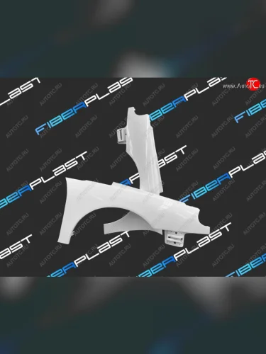 Переднее правое крыло (стеклопластик) Fiberplast Renault Laguna  X56 (1993-2001) лифтбэк дорестайлинг, универсал дорестайлинг, лифтбэк рестайлинг, универсал рестайлинг