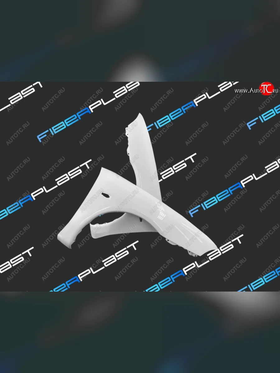 Переднее правое крыло (стеклопластик) Fiberplast  Mitsubishi Carisma (1999-2004)  с доставкой в г. Керчь