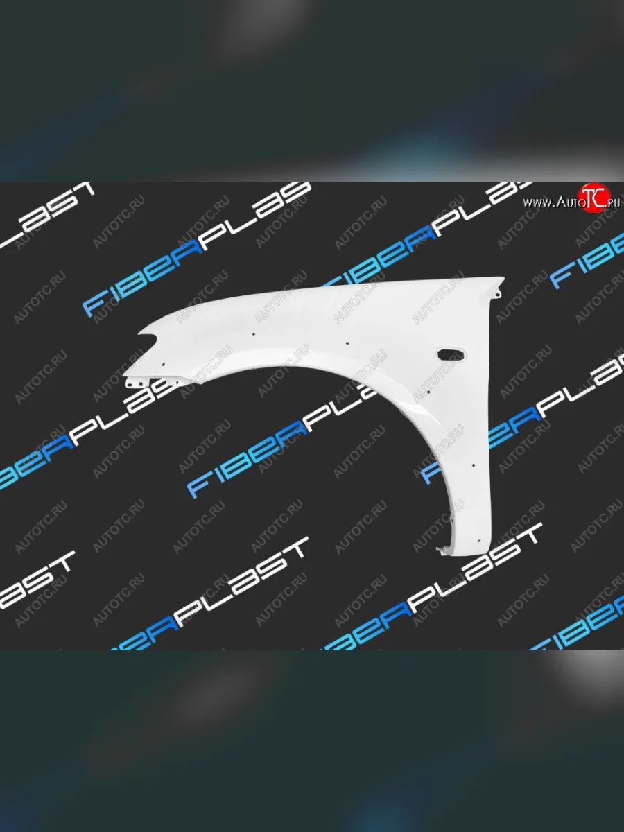 Переднее левое крыло (стеклопластик) Fiberplast Mitsubishi Pajero Sport PB дорестайлинг (2008-2013)  в Самаре Самарской области