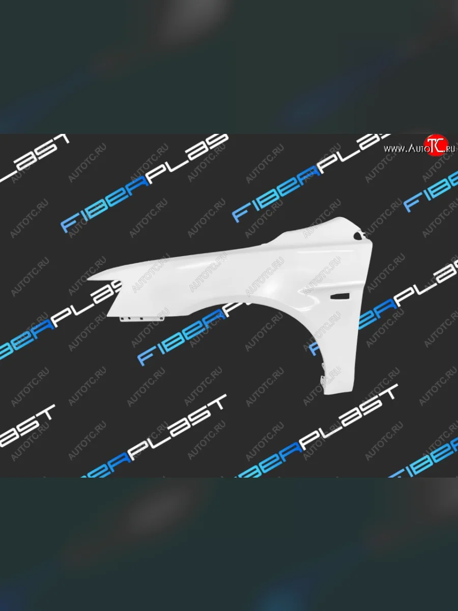 Переднее левое крыло (стеклопластик) Fiberplast Mitsubishi Galant Fortis CX лифтбэк (2007-2015)  в Керчи Республика Крым