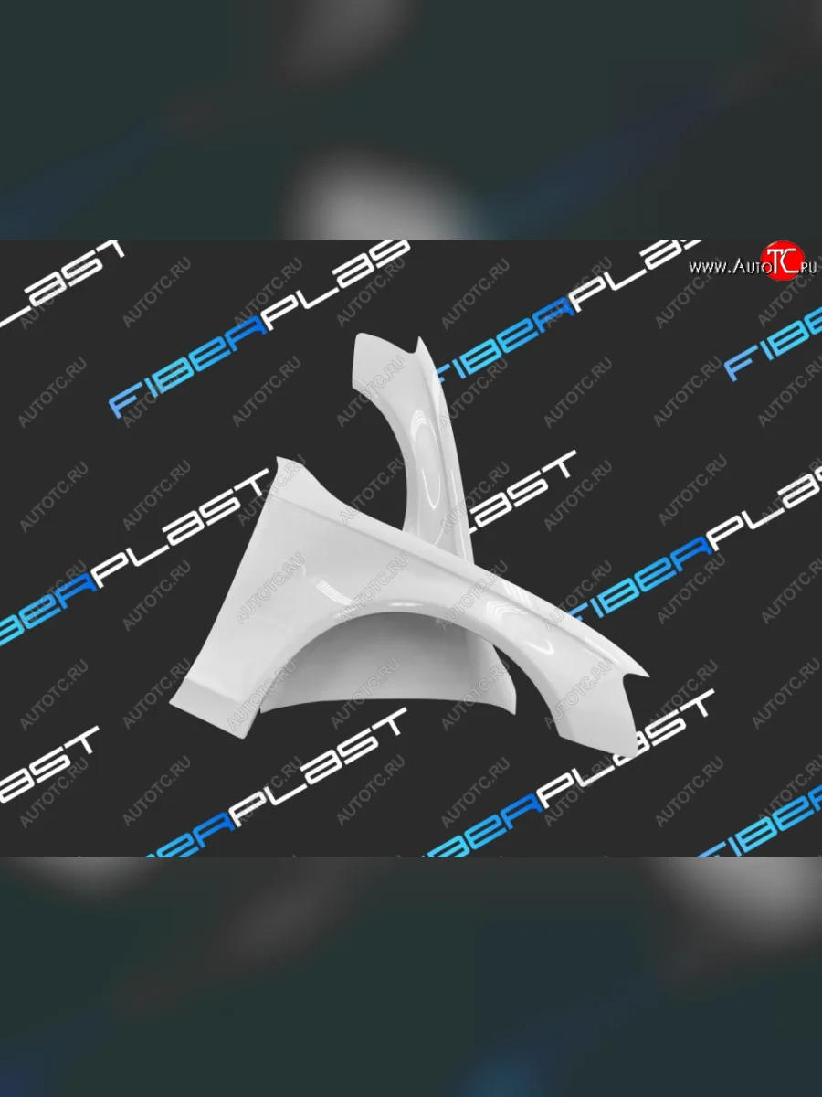 Переднее правое крыло Fiberplast Audi A4 B8 дорестайлинг, седан (2007-2011)  в Керчи Республика Крым