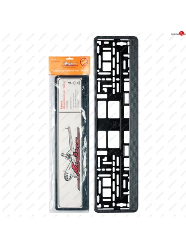 Рамка под гос.номер (с запорной планкой) AIRLINE Fiat Scudo (2007-2016) Рамка под гос.номер (с запорной планкой) AIRLINE Fiat Scudo (2007-2016)