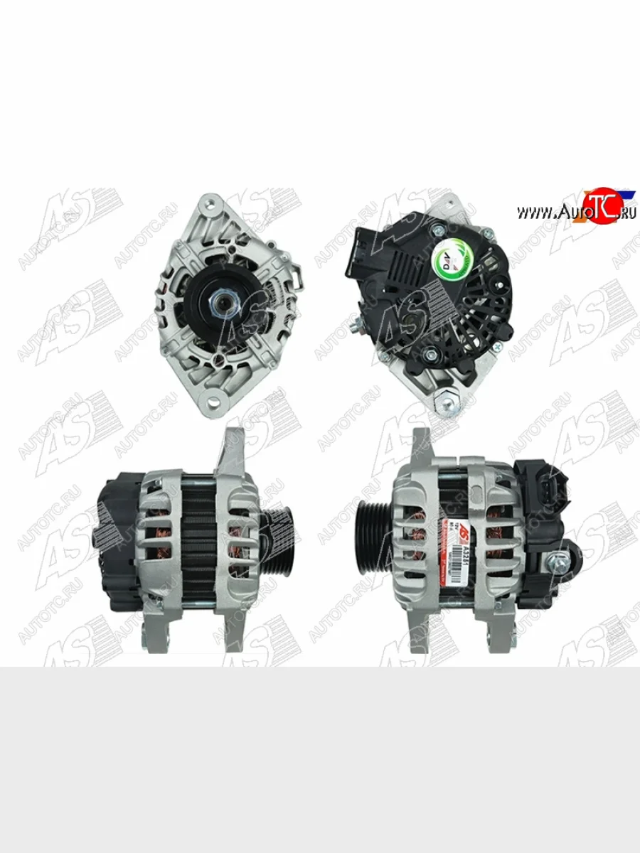 Генератор (90A) AS-PL                 Hyundai Solaris RBr седан дорестайлинг (2010-2014)  с доставкой в г. Керчь