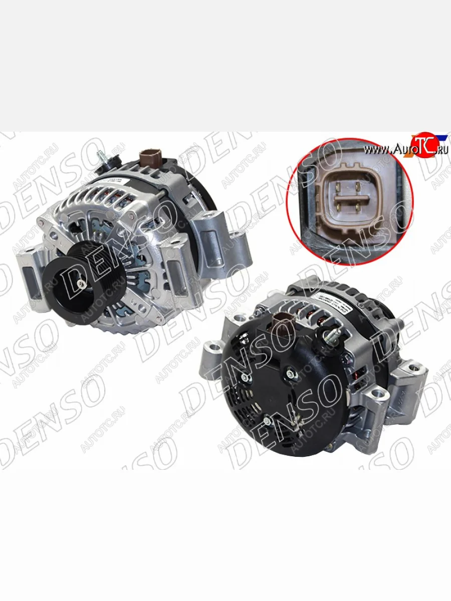 Генератор (12V/180A) DENSO Lexus LX450d J200 2-ой рестайлинг (2015-2022)  с доставкой в г. Керчь