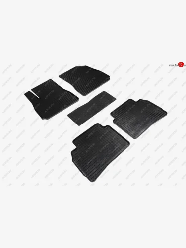 Коврики в салон (сетка) SeiNtex (Чёрный) Chevrolet Malibu 9 (2016-2025)