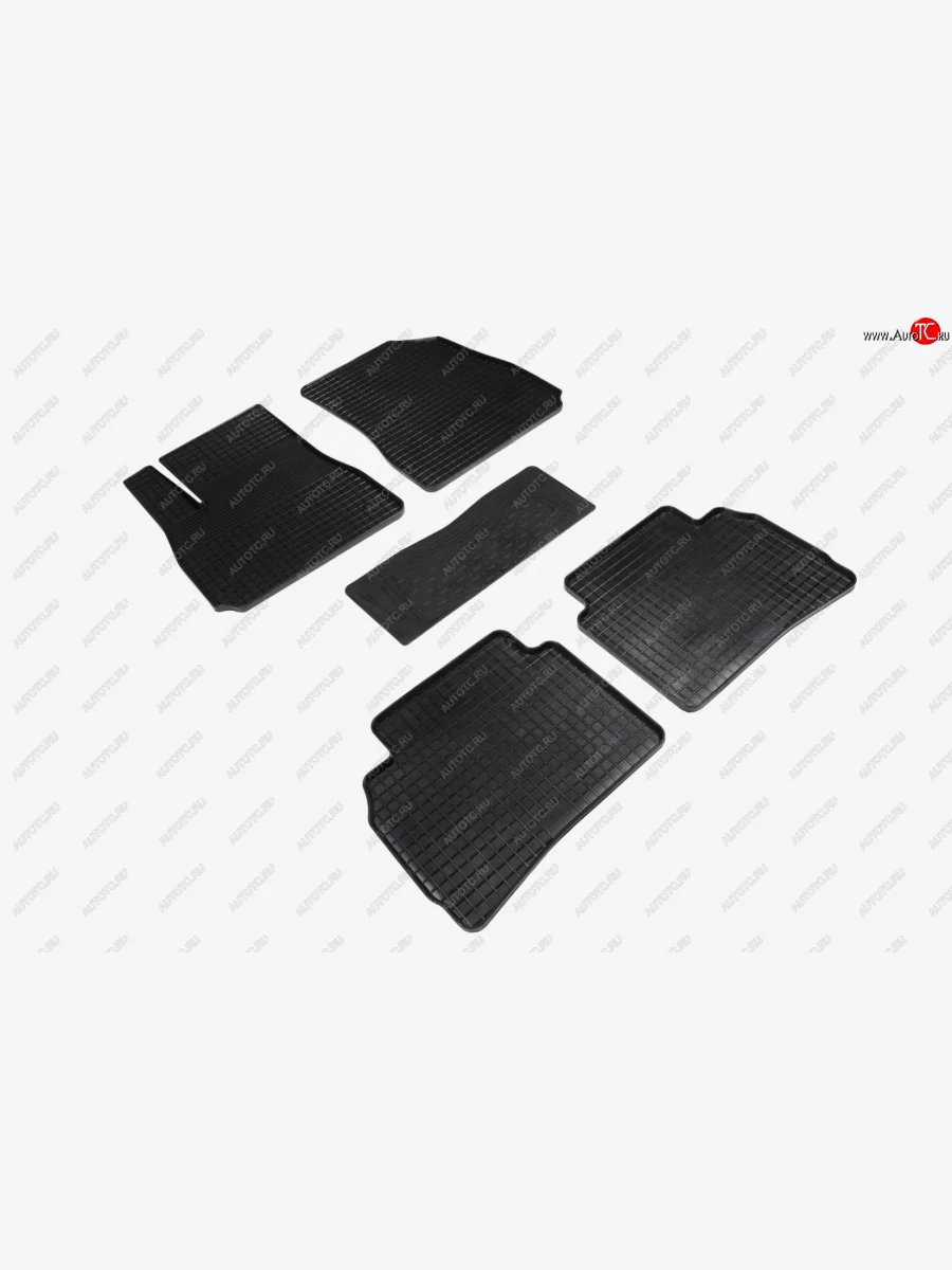 Коврики в салон (сетка) SeiNtex  Chevrolet Malibu (2016-2025) 9 (Чёрный)  в Воронеже Воронежской области