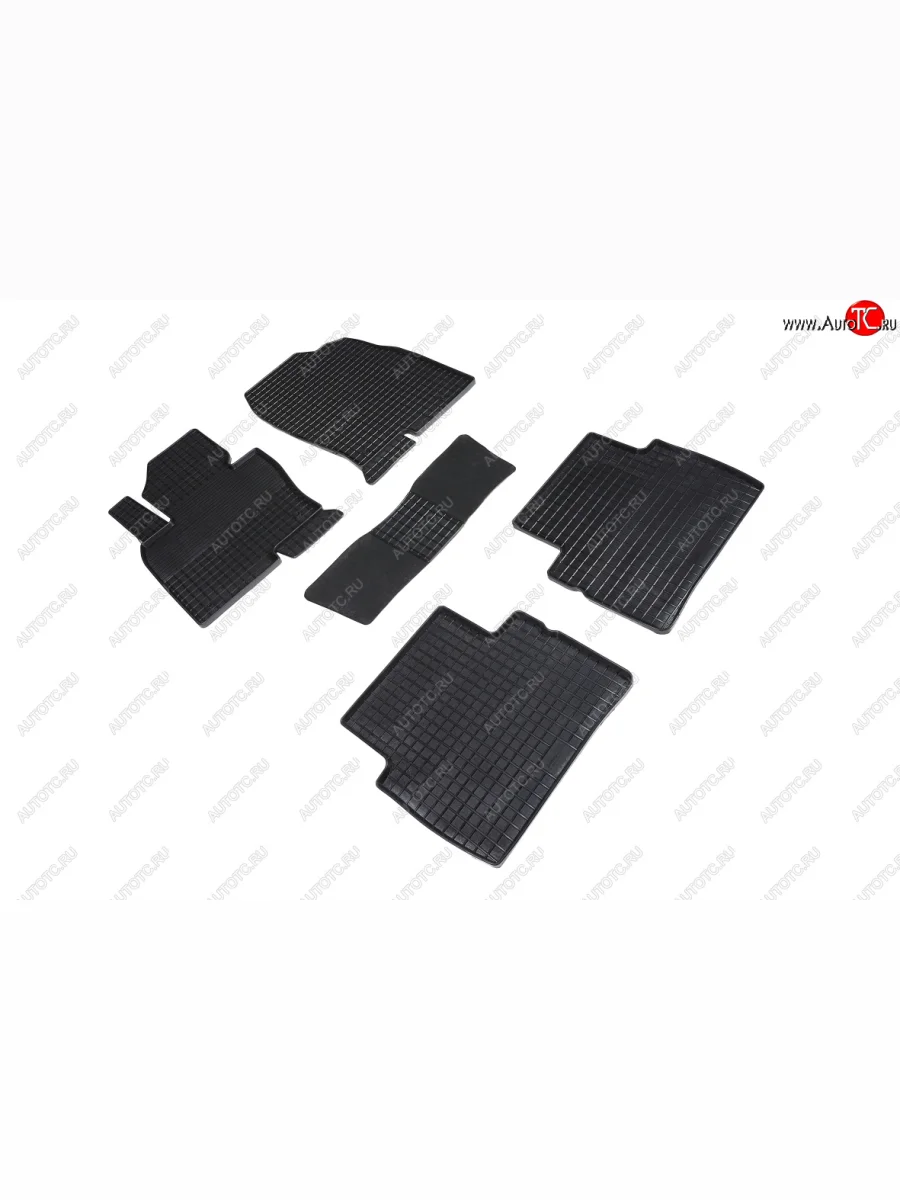 Коврики в салон (сетка) SeiNtex Mazda CX-5 KF (2016-2025) (Чёрный)  с доставкой в г. Керчь