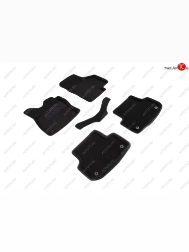 Коврики в салон (3D, ворс) SeiNtex (Чёрный) Audi A3  8VA хэтчбэк 5 дв. (2012-2020) дорестайлинг, рестайлинг